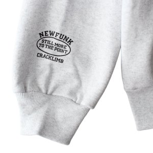 画像6: 【NEWFUNK】STILL ZIP HOODIE (Light Gray)