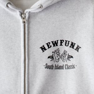 画像3: 【NEWFUNK】STILL ZIP HOODIE (Light Gray)