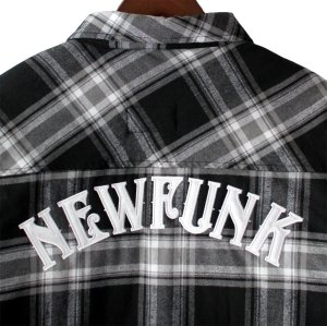 画像4: 【NEWFUNK】S.W PLAID JACKET (Black)