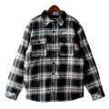 【NEWFUNK】S.W PLAID JACKET (Black)
