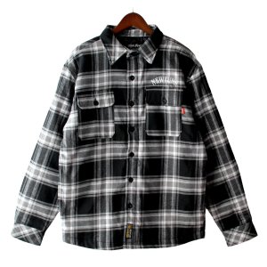 画像1: 【NEWFUNK】S.W PLAID JACKET (Black)