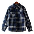 【NEWFUNK】S.W PLAID JACKET (Navy)