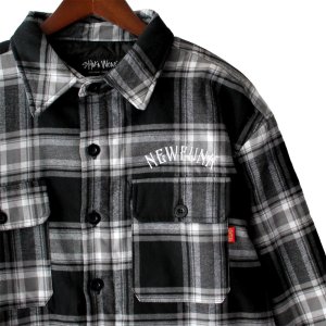 画像3: 【NEWFUNK】S.W PLAID JACKET (Black)