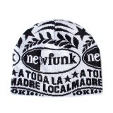 【NEWFUNK】MAXAIR Weaving Beanie (White)