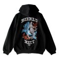 【NEWFUNK × LNS 】MERMAID MALL ZIP HOODIE (Black)