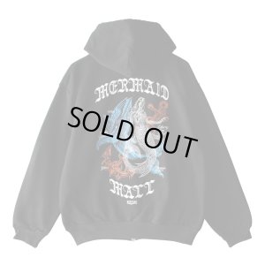 画像1: 【NEWFUNK × LNS 】MERMAID MALL ZIP HOODIE (Black)