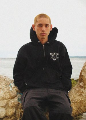 画像9: 【NEWFUNK】LNS MERMAID MALL ZIP HOODIE (Black)