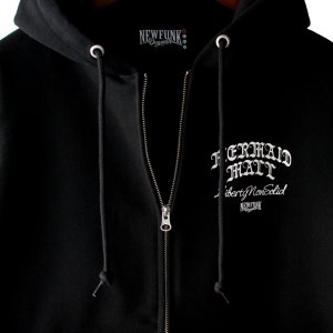 画像7: 【NEWFUNK】LNS MERMAID MALL ZIP HOODIE (Black)