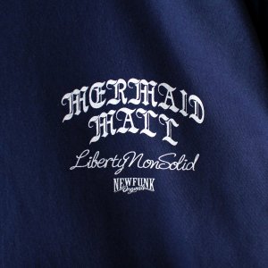 画像3: 【NEWFUNK】LNS MERMAID MALL TEE (Indigo)