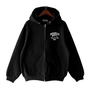 画像2: 【NEWFUNK】LNS MERMAID MALL ZIP HOODIE (Black)