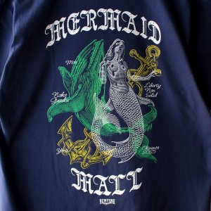 画像4: 【NEWFUNK】LNS MERMAID MALL TEE (Indigo)
