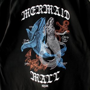 画像4: 【NEWFUNK】LNS MERMAID MALL TEE (Black)