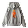 【NEWFUNK】HEADS BEAR ZIP HOODIE (Gray)