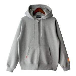画像2: 【NEWFUNK】HEADS BEAR ZIP HOODIE (Gray)