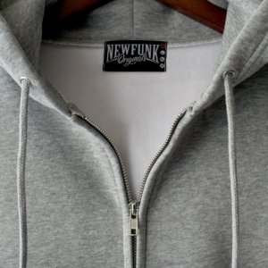 画像7: 【NEWFUNK】HEADS BEAR ZIP HOODIE (Gray)