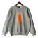 画像1: 【NEWFUNK】HEADS BEAR CREW NECK SWEAT (Gray) (1)