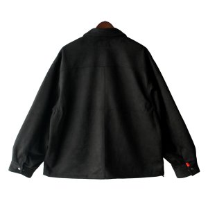 画像2: 【NEWFUNK】AMKZ SUEDE JACKET (Black)