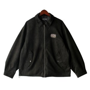 画像1: 【NEWFUNK】AMKZ SUEDE JACKET (Black)