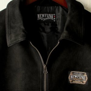 画像4: 【NEWFUNK】AMKZ SUEDE JACKET (Black)