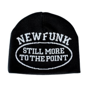 画像1: 【NEWFUNK】Sauce Weaving Beanie (Black)
