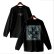 画像6: 【NEWFUNK】JAN BANDANA Long Sleeve Shirt (Black) (6)