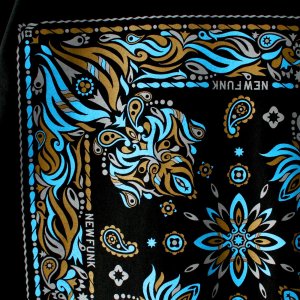 画像5: 【NEWFUNK】JAN BANDANA Long Sleeve Shirt (Black)