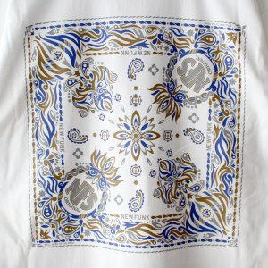 画像4: 【NEWFUNK】JAN BANDANA Long Sleeve Shirt (White)