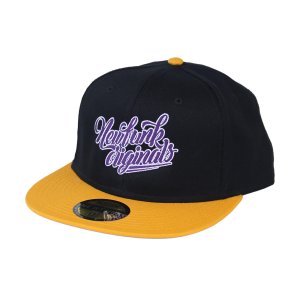 画像1: 【NEWFUNK】HORN SNAPBACK CAP (Yellow/Bk)