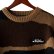 画像2: 【NEWFUNK】CAMO CREW NECK KNIT (Brown) (2)
