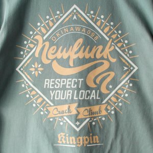 画像4: 【NEWFUNK】KINGPIN TEE (Smoke Green)