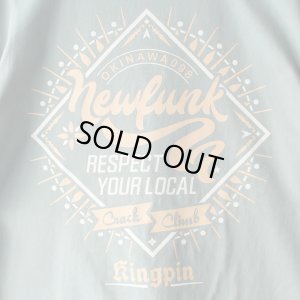 画像4: 【NEWFUNK】KINGPIN TEE (Smoke Green)