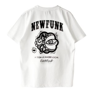 画像1: 【NEWFUNK】ONE HAND TEE (White)