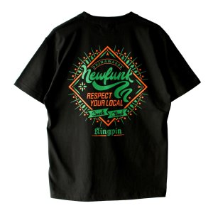 画像1: 【NEWFUNK】KINGPIN TEE (Black)