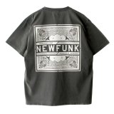 【NEWFUNK】PAISLEY BANDANA TEE -ONECALLA- (Pigment Dye: Black)