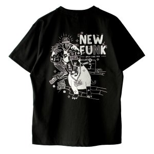 画像1: 【NEWFUNK】SIBA "COOL J" TEE (Black)