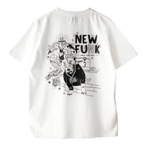 画像1: 【NEWFUNK】SIBA "COOL J" TEE (White)