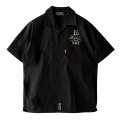 【NEWFUNK】HORSE SHOE SHIRT / STORE 16th.Anniversary Design (Black)