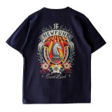 【NEWFUNK】HORSE SHOE TEE / STORE 16th.Anniversary Design (Navy)