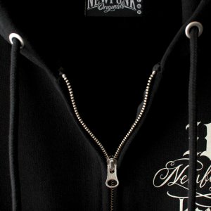 画像5: 【NEWFUNK】HORSE SHOE ZIP HOODIE / STORE 16th.Anniversary Design (Black)