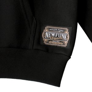 画像6: 【NEWFUNK】HORSE SHOE ZIP HOODIE / STORE 16th.Anniversary Design (Black)