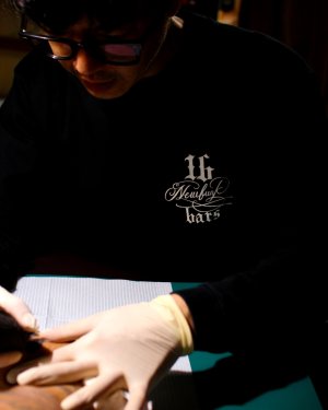 画像13: 【NEWFUNK】HORSE SHOE TEE / STORE 16th.Anniversary Design (Navy)