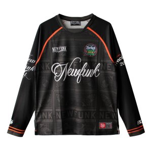 画像1: 【NEWFUNK】NEWFUNK FC Game Shirt -Long Sleeve-