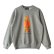 画像1: 【NEWFUNK】HEADS BEAR CREW NECK SWEAT (Gray) (1)