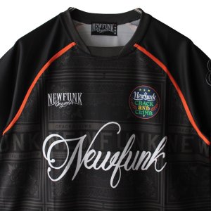 画像3: 【NEWFUNK】NEWFUNK FC Game Shirt (Black)