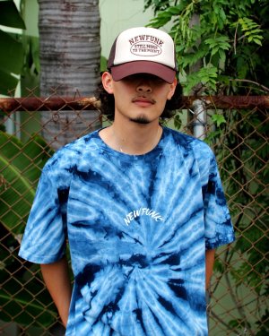 画像6: 【NEWFUNK】SIBA "MARIA" TIE DYE TEE (Navy)