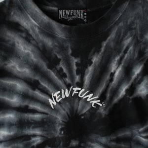 画像3: 【NEWFUNK】SIBA "MARIA" TIE DYE TEE (Black)