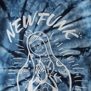 画像5: 【NEWFUNK】SIBA "MARIA" TIE DYE TEE (Navy)