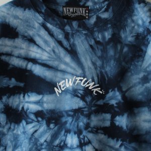 画像3: 【NEWFUNK】SIBA "MARIA" TIE DYE TEE (Navy)