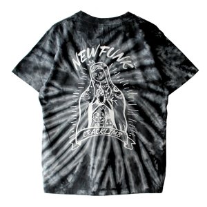 画像2: 【NEWFUNK】SIBA "MARIA" TIE DYE TEE (Black)