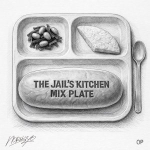 画像2: 【予約商品】NORIKIYO 『The Jail’s Kitchen Mix Plate Coppepan Sticker』(ノベルティCD付き)